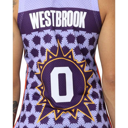 MNA-U35 (Mitchell and ness swingman jersey asg rookie west 09-10 purple) 32498695