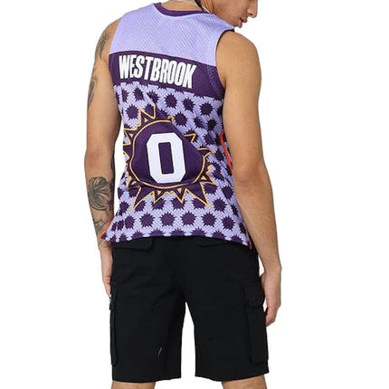 MNA-U35 (Mitchell and ness swingman jersey asg rookie west 09-10 purple) 32498695