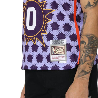 MNA-U35 (Mitchell and ness swingman jersey asg rookie west 09-10 purple) 32498695