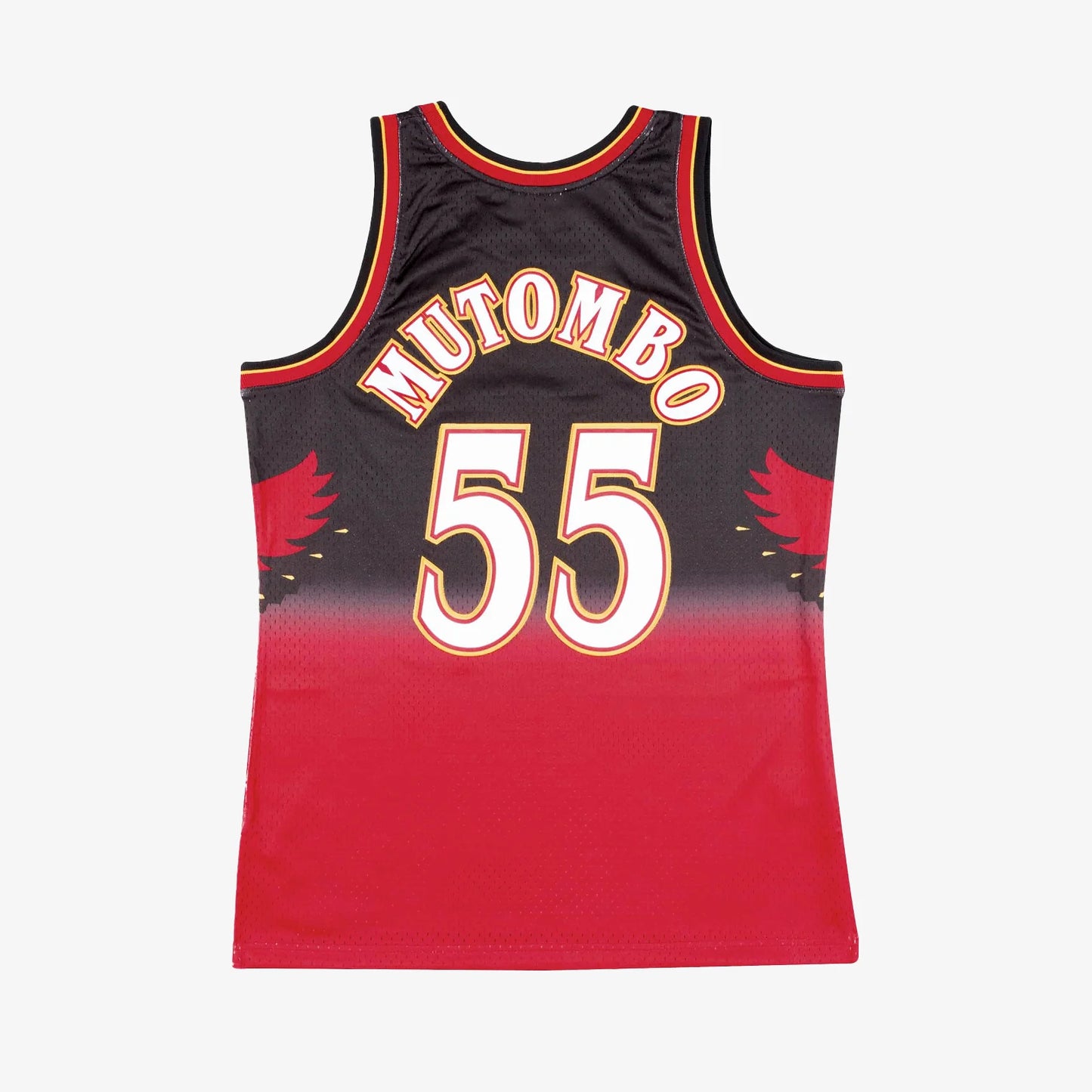 MNA-J45 (Mitchell and ness swingman jersey atlanta hawks mutombo 96-97 road scarlet) 82598260