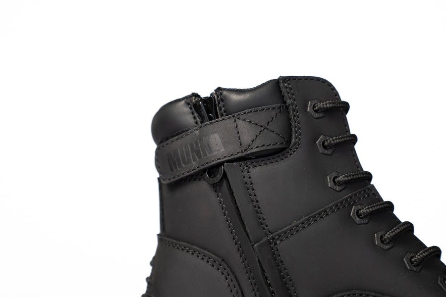 MU-G (Munka zebu zip work boot black) 92698000