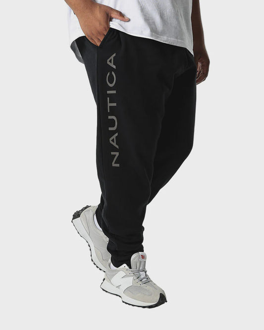 NTA-Q14 (Nautica holbrook big & tall interlock trackpant true black) 122597824