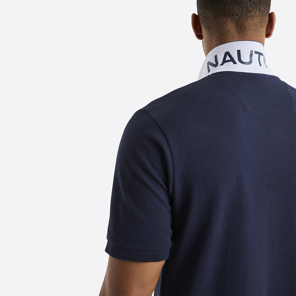 NTA-W5 (Nautica brent b&t polo shirt navy) 22394780 NAUTICA