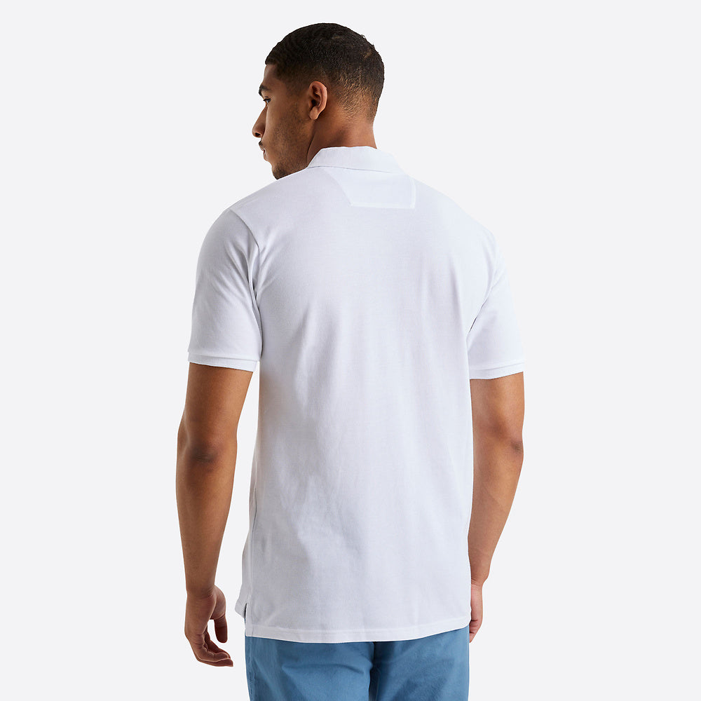 NTA-X5 (Nautica brent b&t polo shirt white) 22394780 NAUTICA