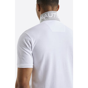 NTA-X5 (Nautica brent b&t polo shirt white) 22394780 NAUTICA