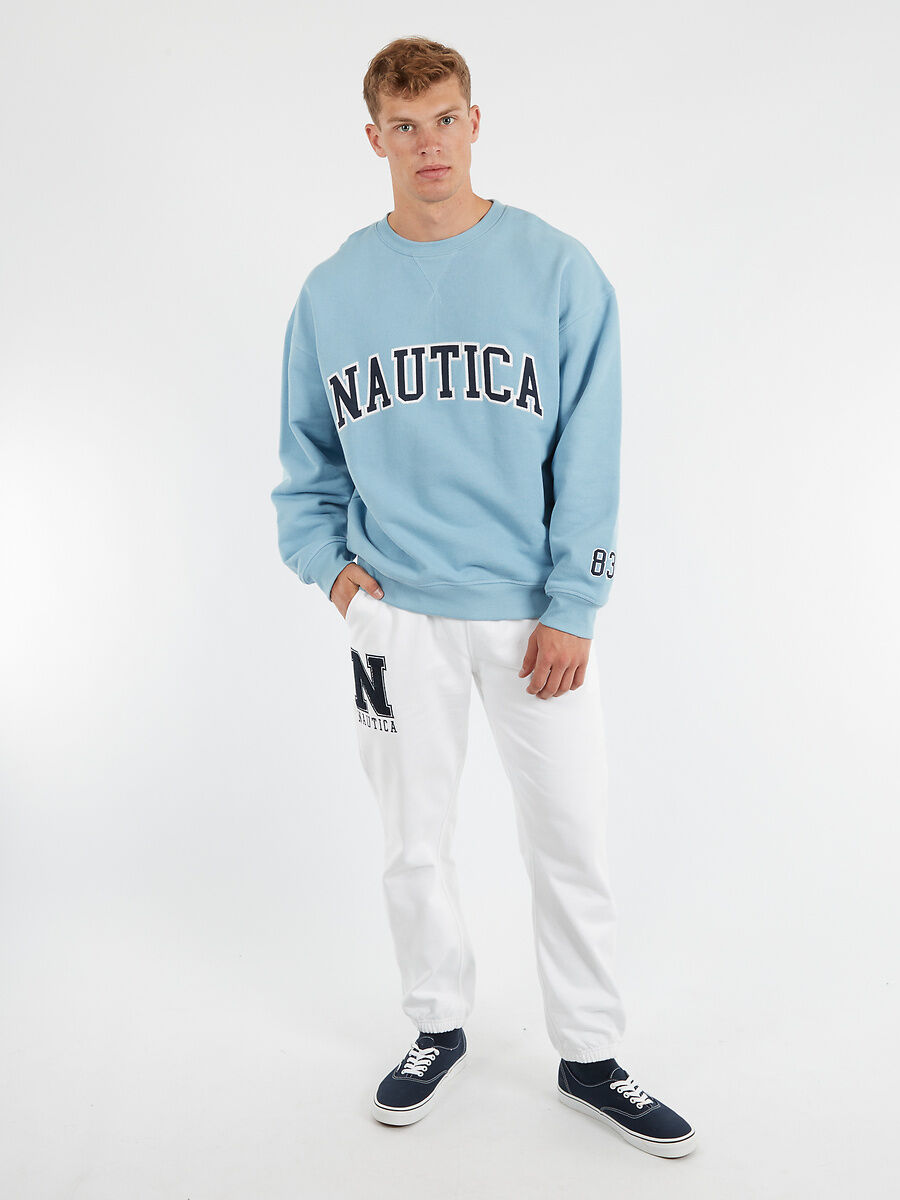 NTA-H11 (Nautica college gamma heavyweight sweater sky blue) 122493913