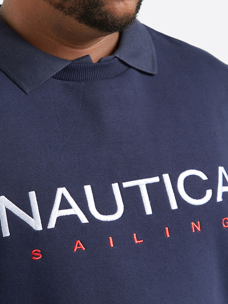 NTA-X6 (Nautica otto big & tall sweatshirt dark navy) 42397824