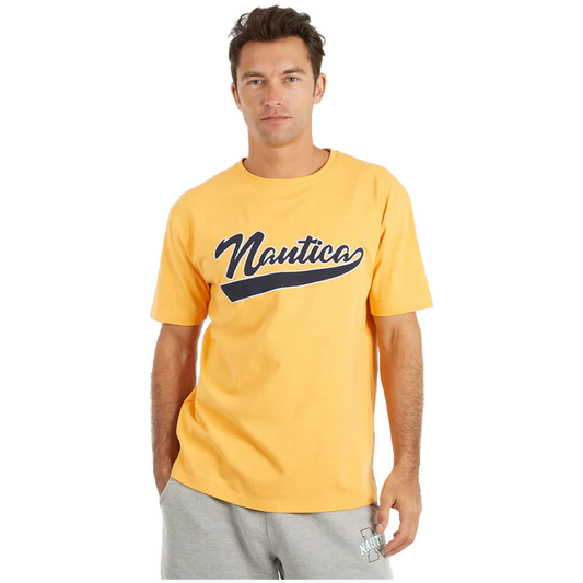 NTA-L11 (Nautica wicktor heavyweight short sleeve t-shirt yellow) 22592772