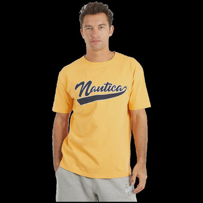 NTA-L11 (Nautica wicktor heavyweight short sleeve t-shirt yellow) 22592772