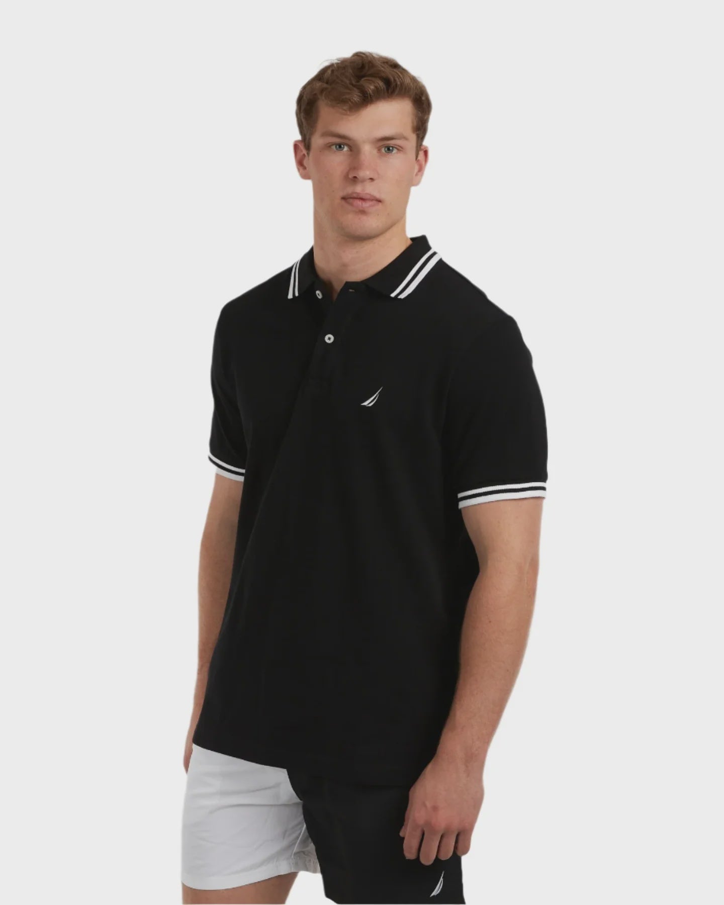 NTA-B10 (Nautica big & tall utica polo black) 82496085