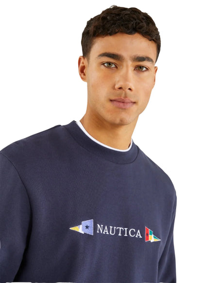 NTA-N10 (Nautica valhalla sweatshirt big & tall dark navy) 102497826