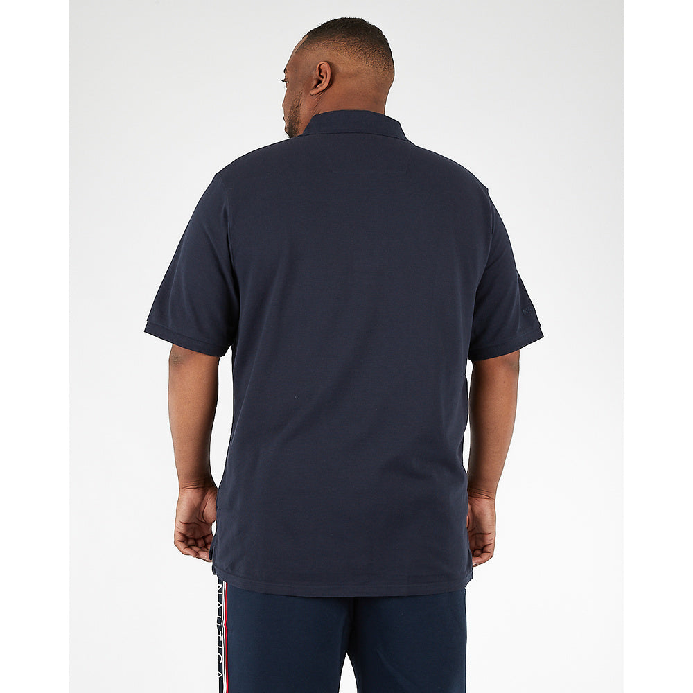 NTA-G9 (Nautica mens short sleeve anchor big & tall polo navy) 22495215