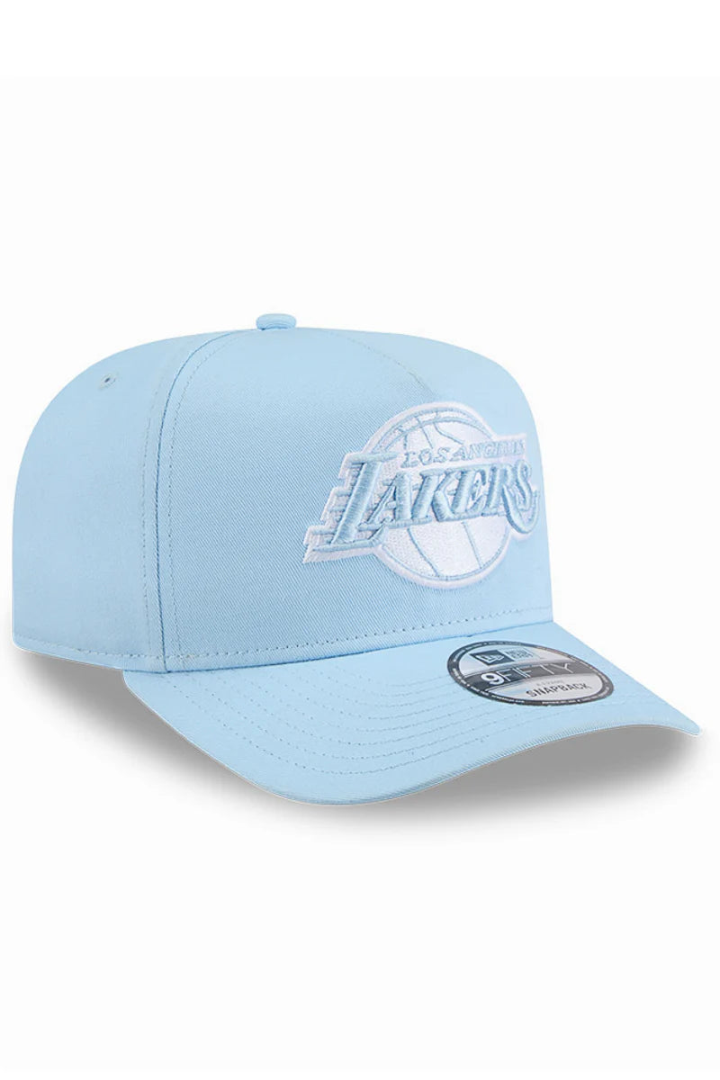 NEC-D72 (New era 950 A frame glacial blue los angeles lakers snapback osfm) 12693290