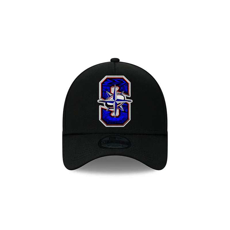 CTZ-Y (Neverfold samoa S gang new era 940 A frame black snapback osfm)