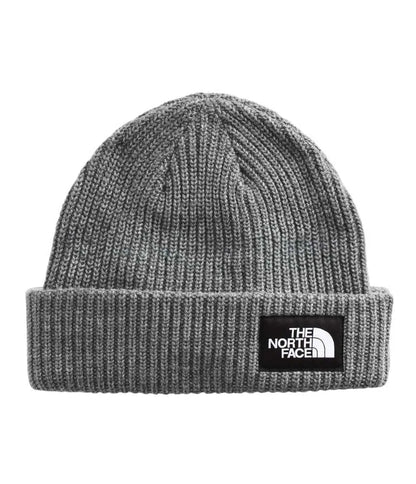 NFA-Y7 (The north face salty lined logo box cuffed beanie medium grey heather) 72592391