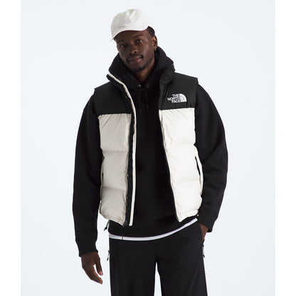 NFA-L9 (The north face men 96 retro nuptse vest white dune) 126919130