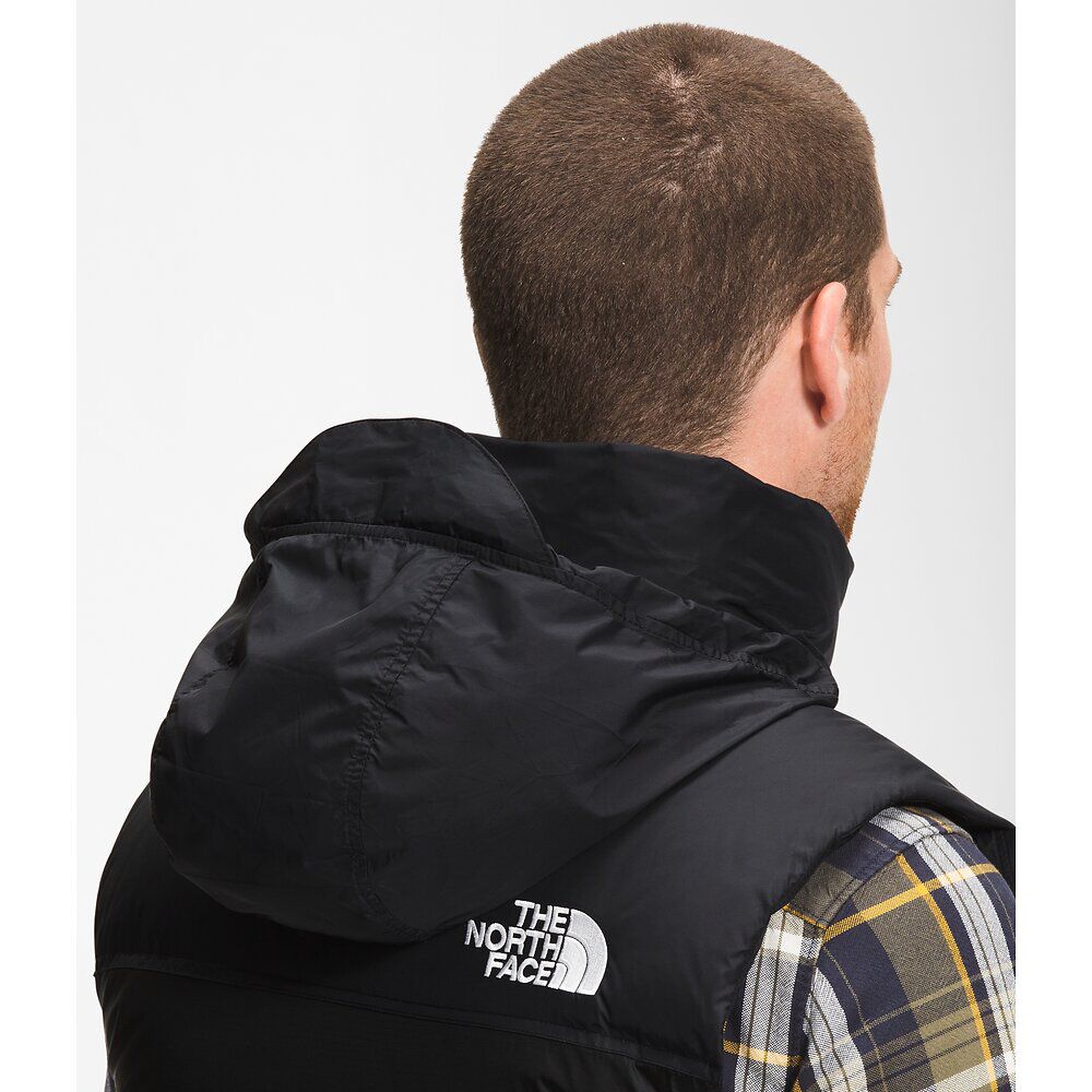 NFA-T2 (The north face men's 1996 retro nuptse vest Black) 923919130