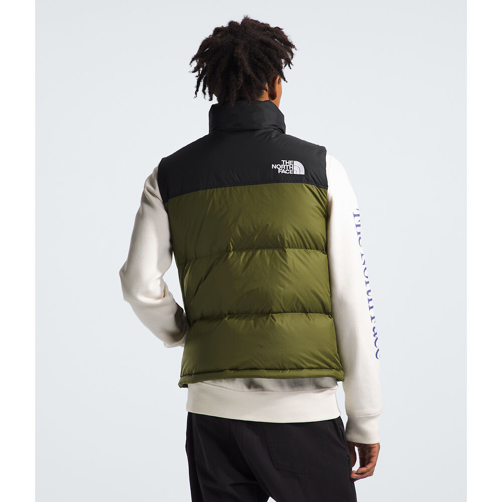 NFA-C4 (The north face men's 1996 retro nuptse vest forest olive) 424919130