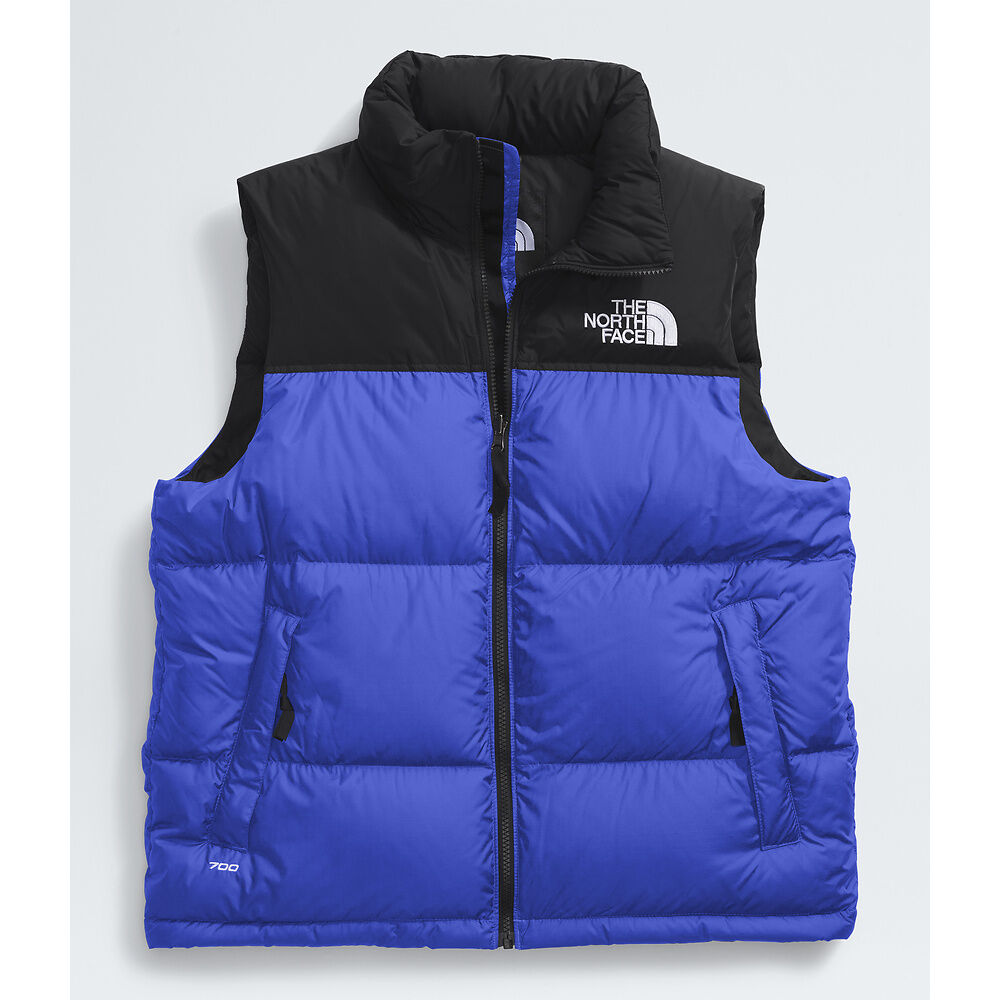 NFA-D4 (The north face men's 1996 retro nuptse vest solar blue) 424919130