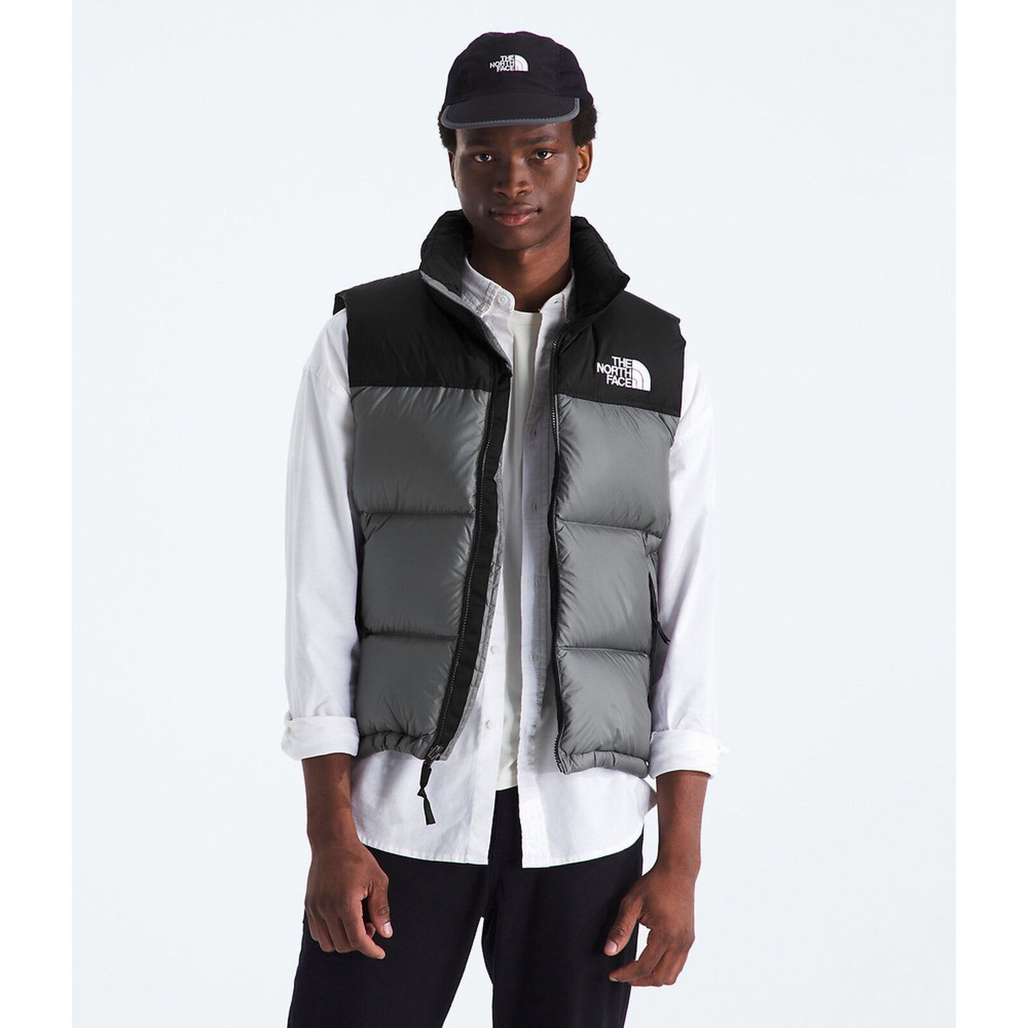 NFA-Q10 (The north face 96 retro nuptse vest smoked pearl) 826919130
