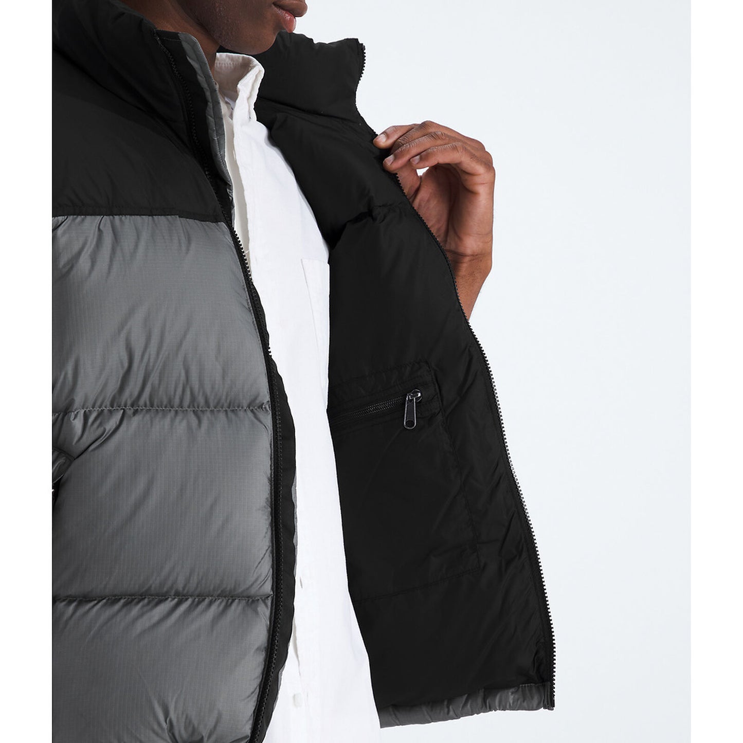 NFA-Q10 (The north face 96 retro nuptse vest smoked pearl) 826919130