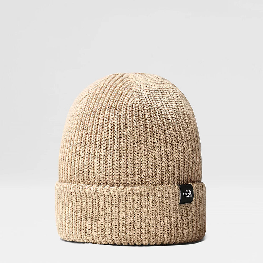 NFA-L4 (The north face fisherman beanie khaki stone) 42492174