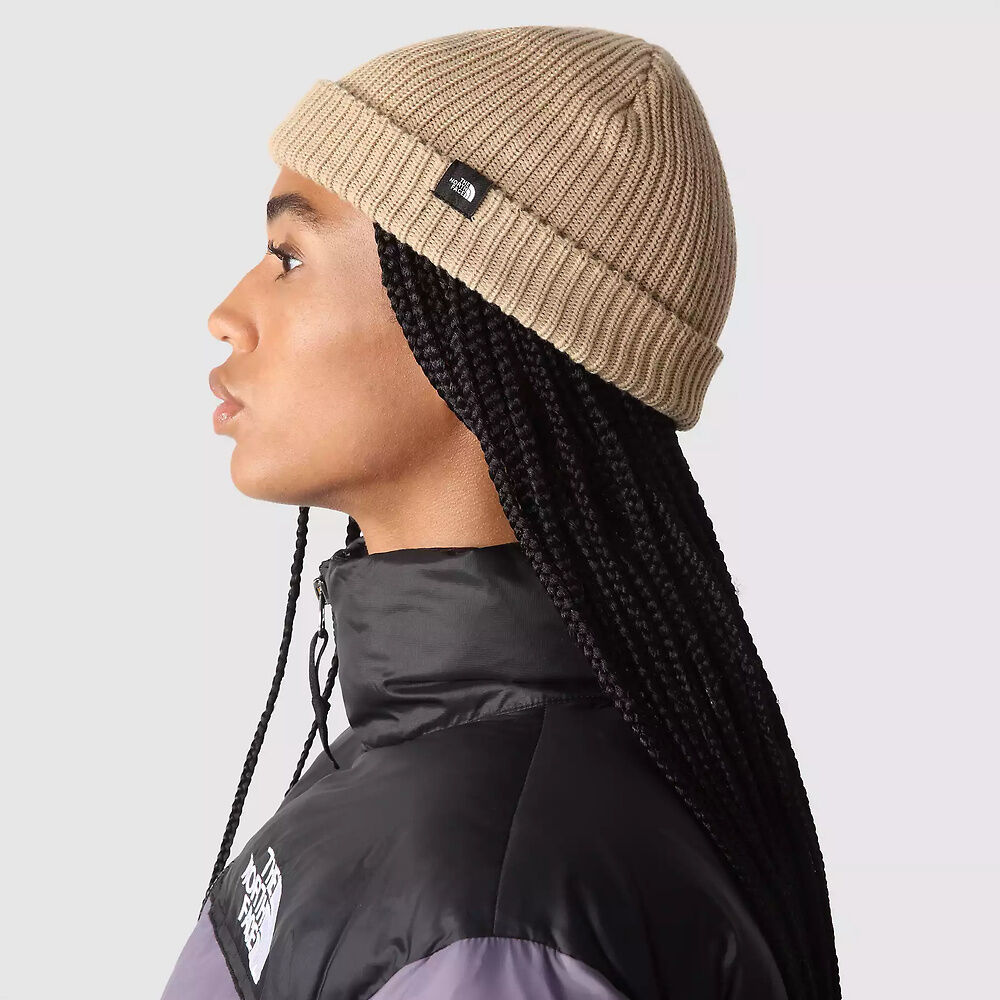 NFA-L4 (The north face fisherman beanie khaki stone) 42492174