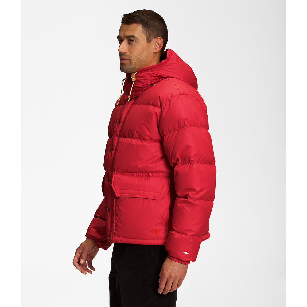 NFA-S1 (The north face 71 sierra down short hooded jacket - red) 523928261 THE NORTH FACE