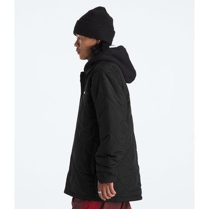 NFA-P10 (The north face afterburner insulated reversible flannel jacket  black/sumac) 826913043