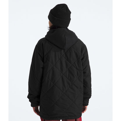 NFA-P10 (The north face afterburner insulated reversible flannel jacket  black/sumac) 826913043
