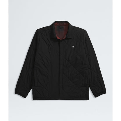 NFA-P10 (The north face afterburner insulated reversible flannel jacket  black/sumac) 826913043