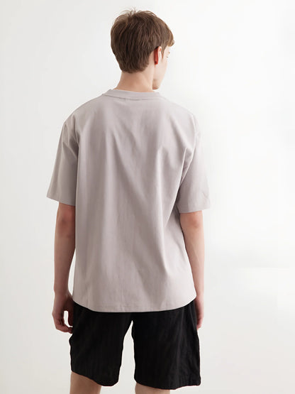 NFA-W8 (The north face mens short sleeve heavy weight box t-shirt) 102595652