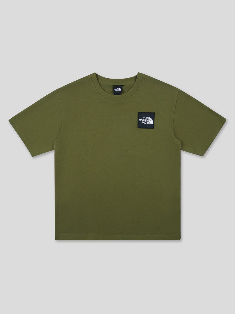NFA-X8 (The north face mens short sleeve heavy weight box t-shirt forest olive) 102595652