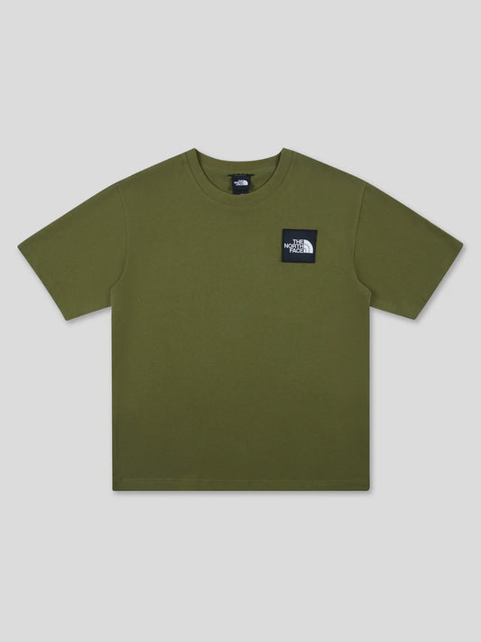 NFA-X8 (The north face mens short sleeve heavy weight box t-shirt forest olive) 102595652