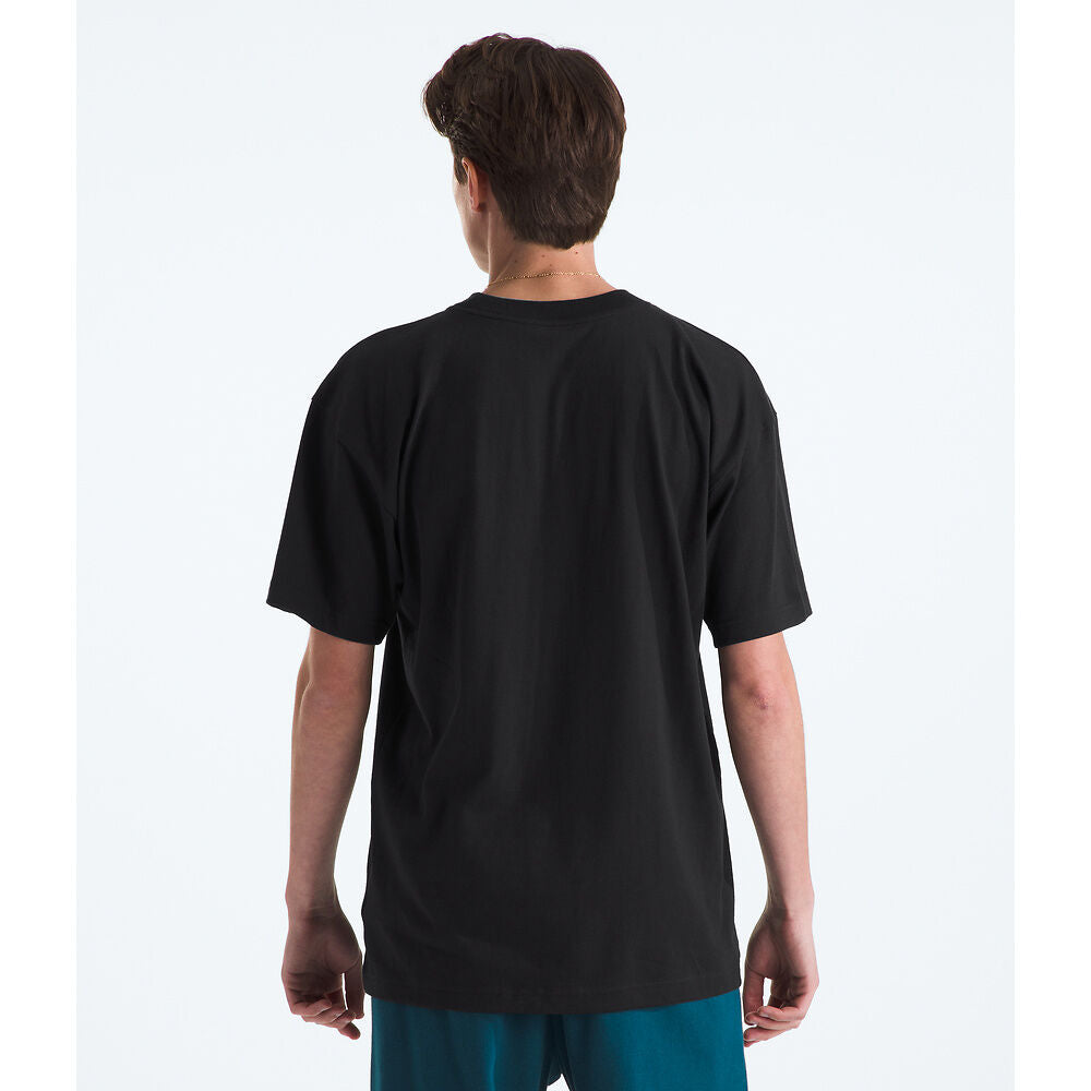 NFA-V5 (The north face mens heavyweight short sleeve relaxed fit t-shirt black) 102494348