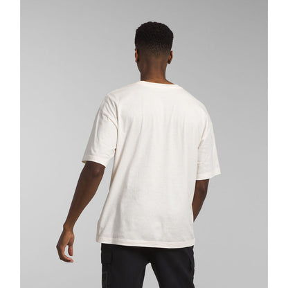 NFA-M3 (The north face mens short sleeve coordinates box fit t-shirt gardnia white) 112394130