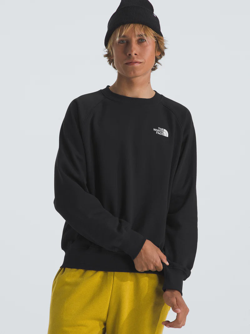 NFA-L8 (The north face men's evolution vintage crew black/white) 92595217