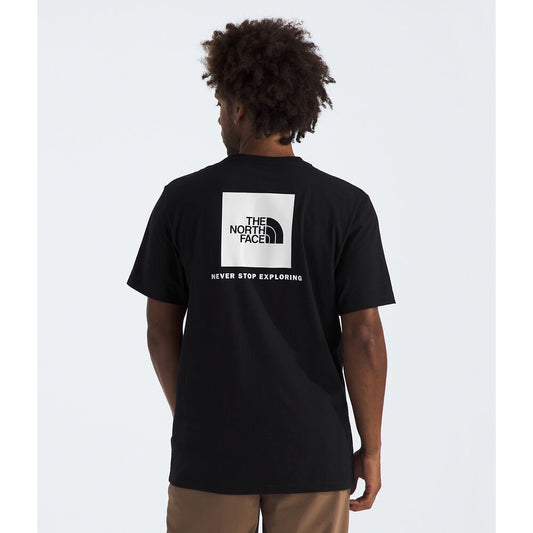 NFA-N8 (The north face men's box never stop exploring short sleeve tee black/white) 92593043