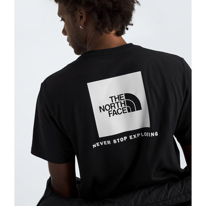 NFA-N8 (The north face men's box never stop exploring short sleeve tee black/white) 92593043