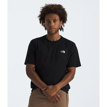 NFA-N8 (The north face men's box never stop exploring short sleeve tee black/white) 92593043