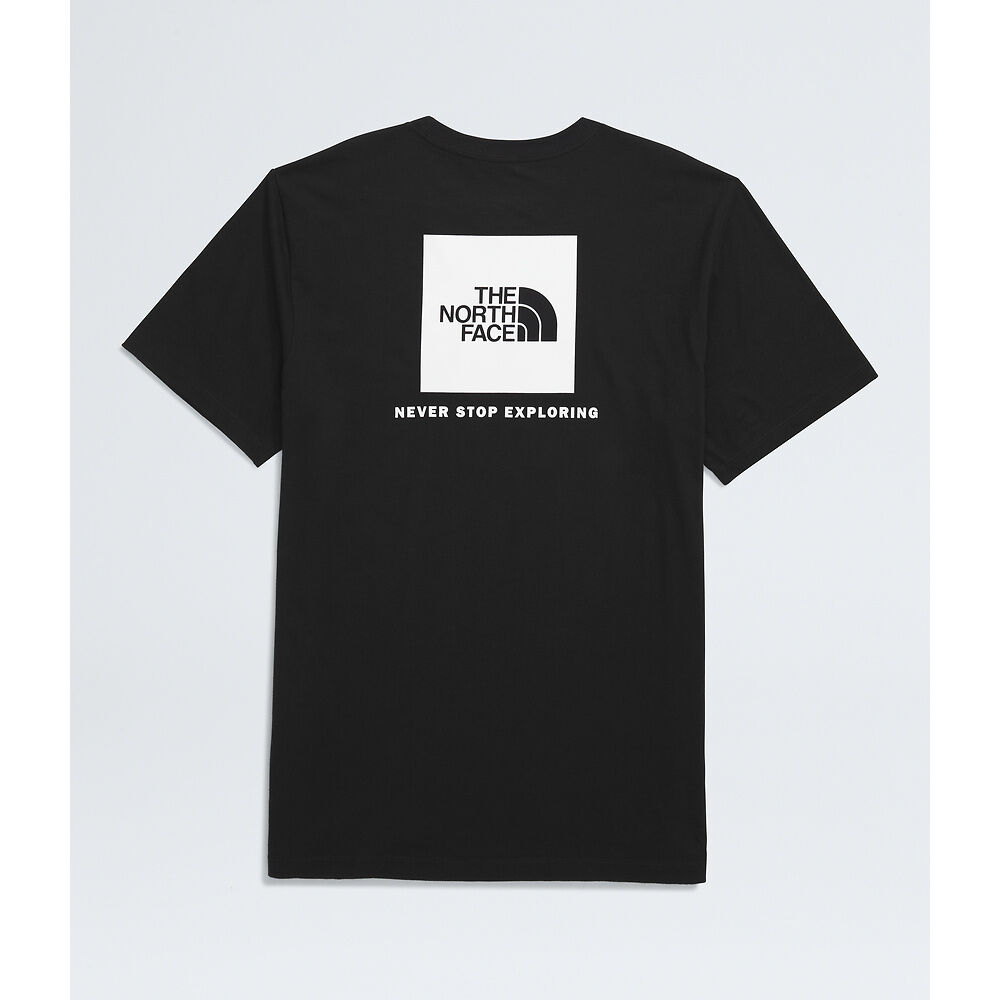 NFA-N8 (The north face men's box never stop exploring short sleeve tee black/white) 92593043