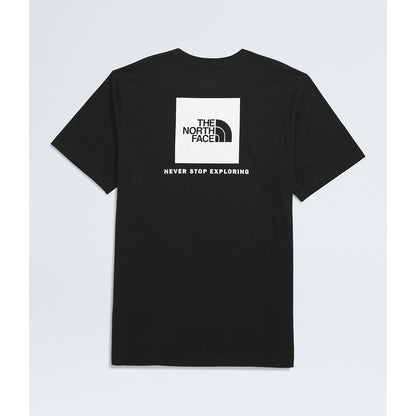 NFA-N8 (The north face men's box never stop exploring short sleeve tee black/white) 92593043