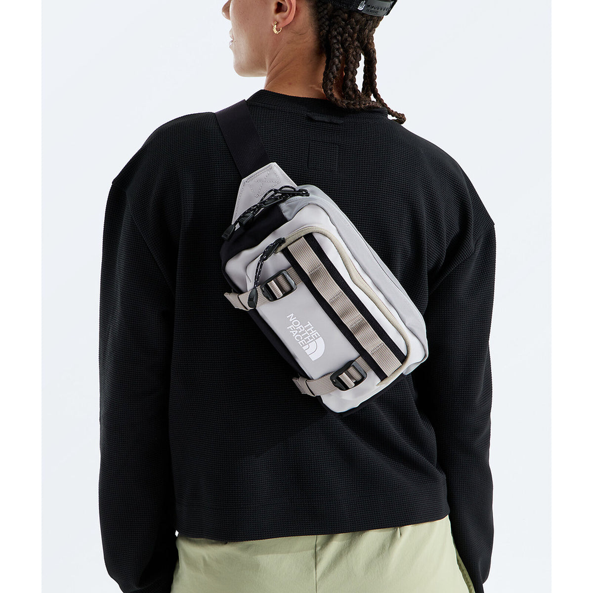 NFE-A1 (The north face base camp lumbar waistpack bag black) 82694348