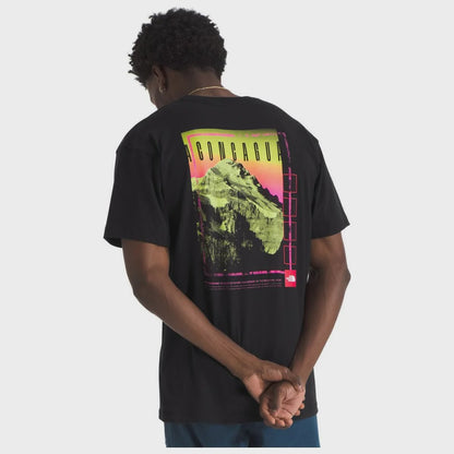 NFA-F7 (The north face short sleeve red box aconcagua heavy weight t-shirt black) 52594348