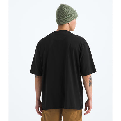 NFA-U9 (The north face essentials oversized short sleeve t-shirt black) 22693478