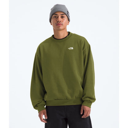 NFA-N9 (The north face evolution simple dome embroidered oversized crew woodland green) 12695217