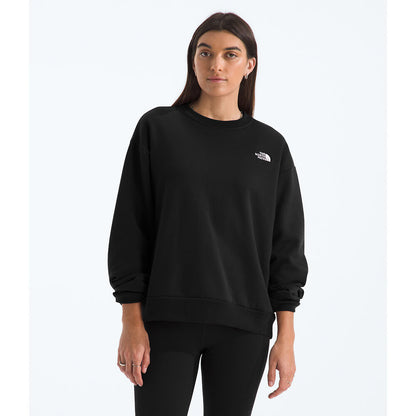 NFA-P9 (The north face evolution simple dome embroidered oversized crew black) 12695217