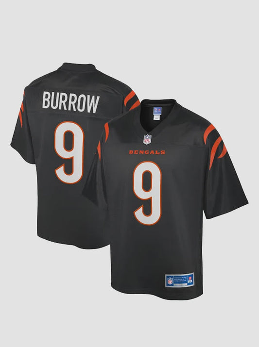 NA-H50 (Nike nfl cincinnati bengals joe burrow home game jersey black) 926910000