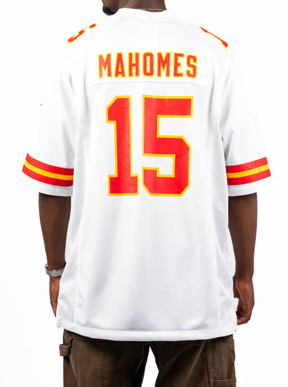 NA-L48 (Nike home jersey player kansas city cheifs patrick mahomes white) 122598261