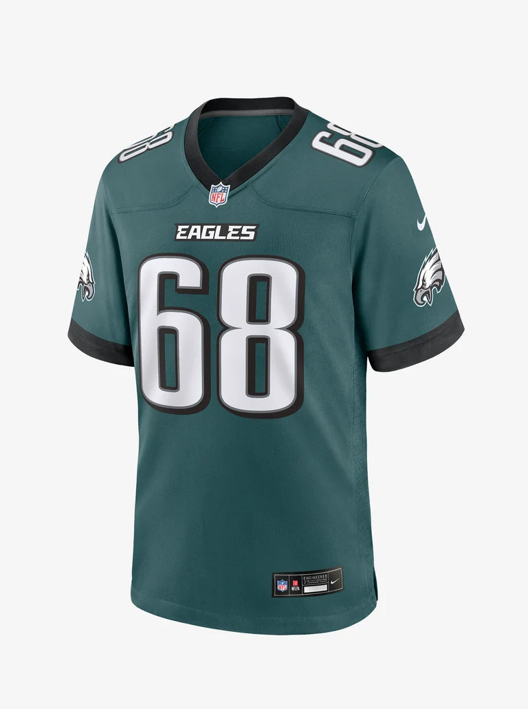 NA-K50 (Nike nfl philadelphia eagles jordan mailata home game jersey sport teal) 926910000